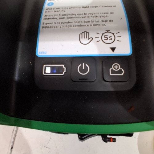 BISSELL LITTLE GREEN MINI CORDLESS PORTABLE CARPET AND UPHOLSTERY DEEP CLEANER- GREEN/GREY - (MODEL: 4015B) image 2
