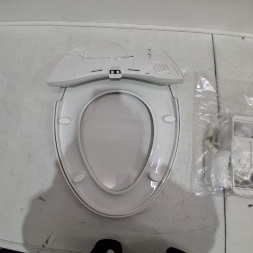 GARVEE NON-ELECTRIC ROUND ELONGATED BIDET TOILET SEAT WITH DUAL SELF-CLEANING NOZZLES- WHITE (MODEL: PLS-335BHGPX) image 4