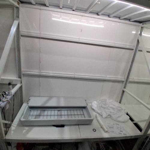NICEC ICE COOLER FOLDING TABLE - 4FT X 38.2" X 39.4" - WHITE (MODEL: NC-ICE-TAB111) image 3