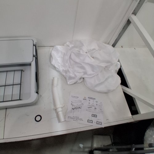 NICEC ICE COOLER FOLDING TABLE - 4FT X 38.2" X 39.4" - WHITE (MODEL: NC-ICE-TAB111) image 4