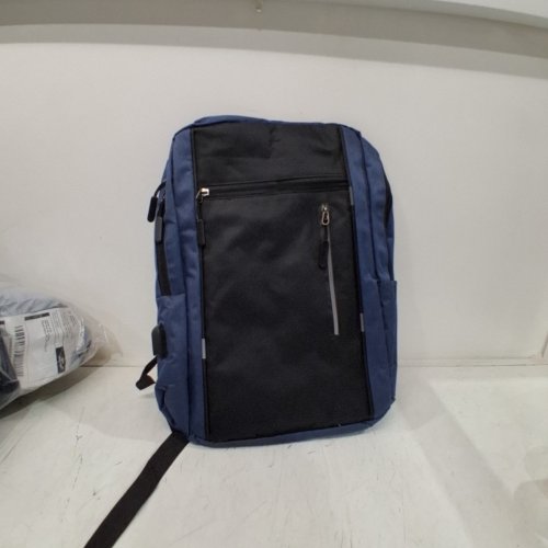 UNISEX LAPTOP BACKPACK - 15" - BLUE\BLACK image 2