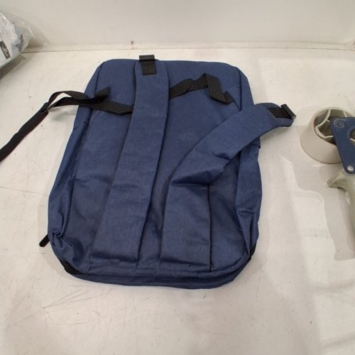 UNISEX LAPTOP BACKPACK - 15" - BLUE\BLACK image 4