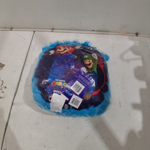 NINTENDO SUPER MARIO GALAXY MOVIE PILLOW - BLUE AND PURPLE (MODEL: DD960W) image 2