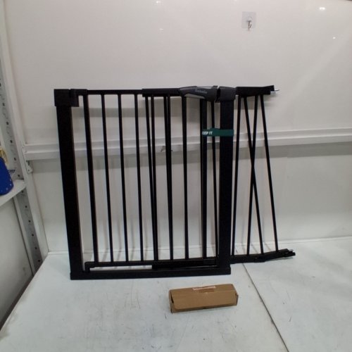BABELIO EXTRA WIDE AUTO CLOSE PRESSURE MOUNTED SAFETY GATE - 28" X 36" - 55" - BLACK image 2