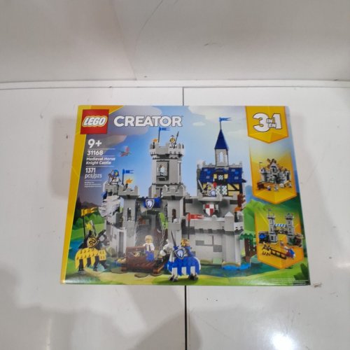 1371PC LEGO CREATOR MEDIEVAL HORSE KNIGHT CASTLE BUILDING (MODEL: 31168) image 2