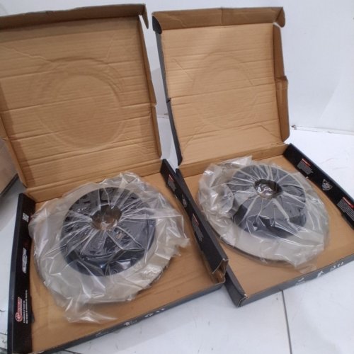 GENIUS REAR DISC BRAKE ROTOR - FITS AUDI Q5 A6 QUATTRO & PORSCHE MACAN A4 Q7 A5 (MODEL: GCR-980881) image 2