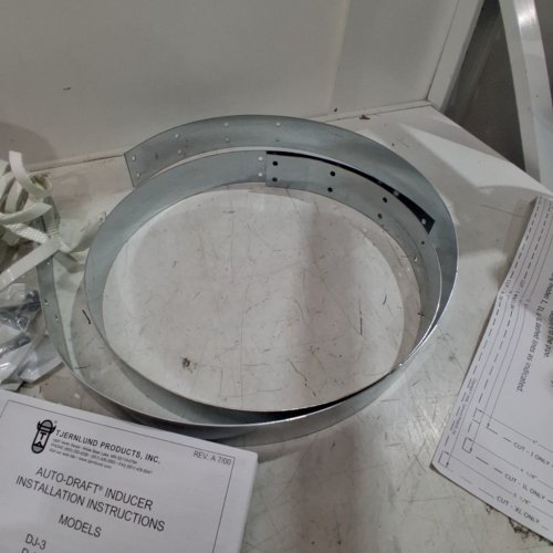 TJERNLUND DRAFT INDUCER FOR BOILER, FURNACE, CHIMNEY SYSTEMS (MODEL: I) image 7