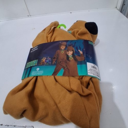 2PC UNISEX KID'S RUBIES SCOOBY DOO SCOOB! COSTUME - 2T - BROWN image 3