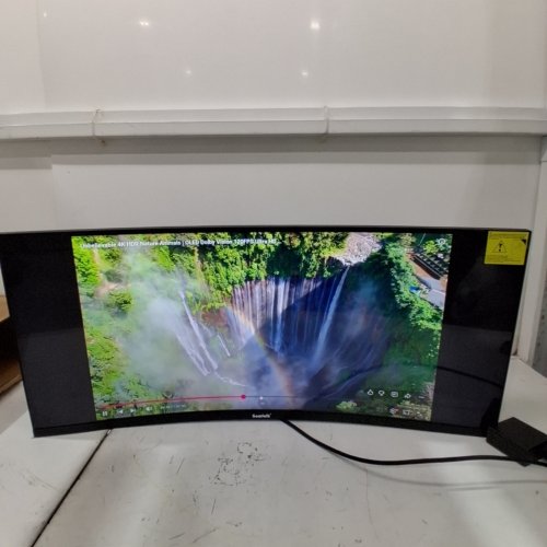 GAWFOLK 34" ULTRAWIDE CURVED GAMING MONITOR - 3440X1440 UWQHD, 1500R CURVATURE, 165HZ, FREESYNC AND EYE CARE TECHNOLOGY, LIFTABLE STAND, WALL MOUNT COMPATIBLE - BLACK (MODEL: GF340C) image 4