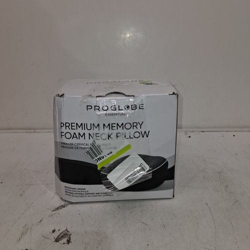 4PC PROGLOBE ORTHOPEDIC PREMIUM MEMORY FOAM NECK PILLOW SET - BLACK image 4