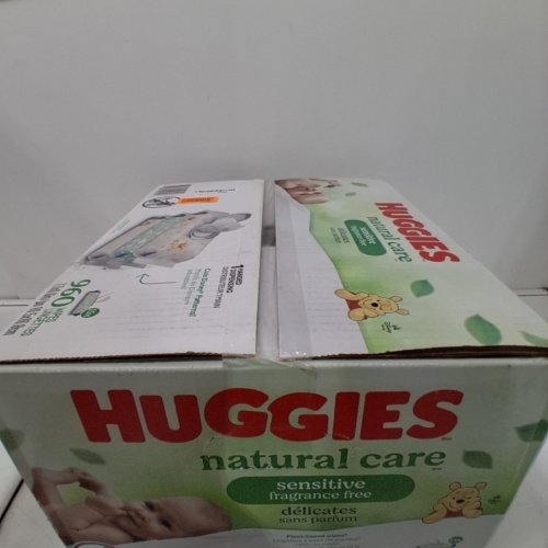 960PK HUGGIES NATURAL CARE DISNEY THEMED SENSITIVE BABY WIPES - 15 X 64PK (960PK TOTAL) - WINNIE THE POOH image 3