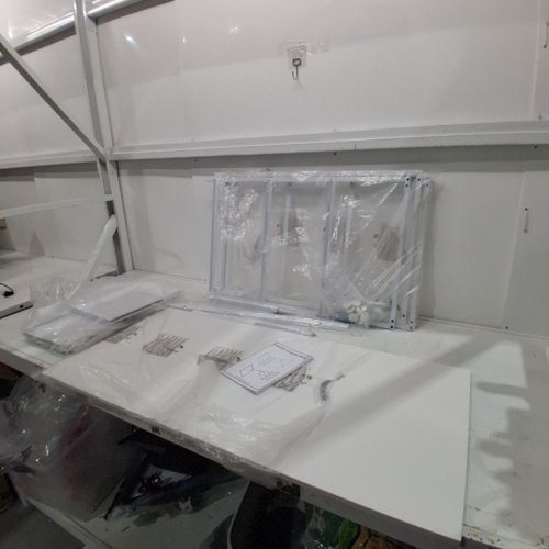 3-DRAWER COMPUTER DESK 40" - WHITE image 5