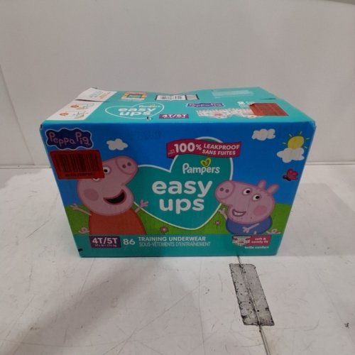 86PK PAMPERS EASY UPS TRAINING UNDERWEAR - 4T-5T - PEPPA image 2