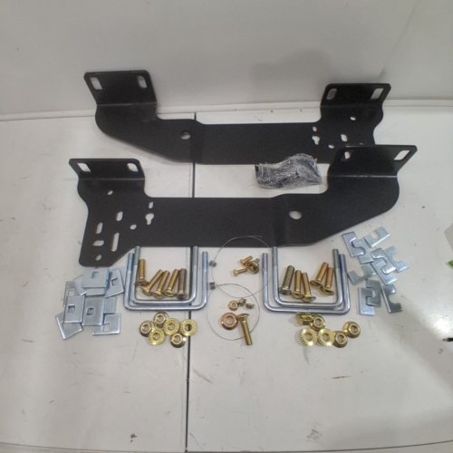 CURT CUSTOM 5TH WHEEL HITCH INSTALLATION BRACKETS - FOR SELECT CHEVROLET SILVERADO & GMC SIERRA MODELS - BLACK (MODEL: 16400-BK) image 3