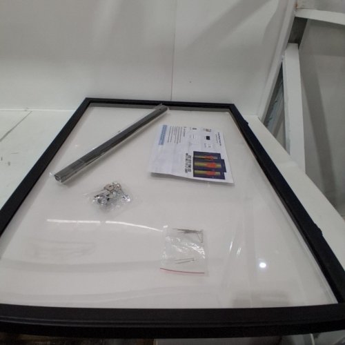 KCRASAN JERSEY DISPLAY FRAME CASE - 31.5" X 23.5" - BLACK image 2