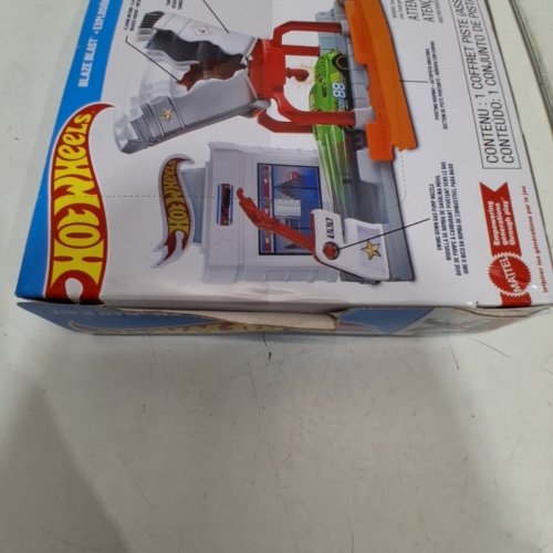 HOT WHEELS BLAZE BLAST PLAYSET - RED/GREY (MODEL: FJN36) image 4