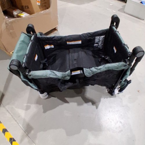 QUEST PLUS 3-IN-1 STROLLER WAGON - 110LBS MAX - 26" X 45" X 49" - MADRID GREEN (MODEL: CW06XXXB) image 5