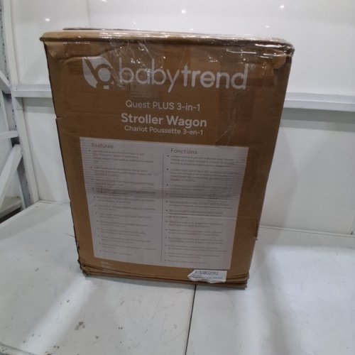 QUEST PLUS 3-IN-1 STROLLER WAGON - 110LBS MAX - 26" X 45" X 49" - MADRID GREEN (MODEL: CW06XXXB) image 7