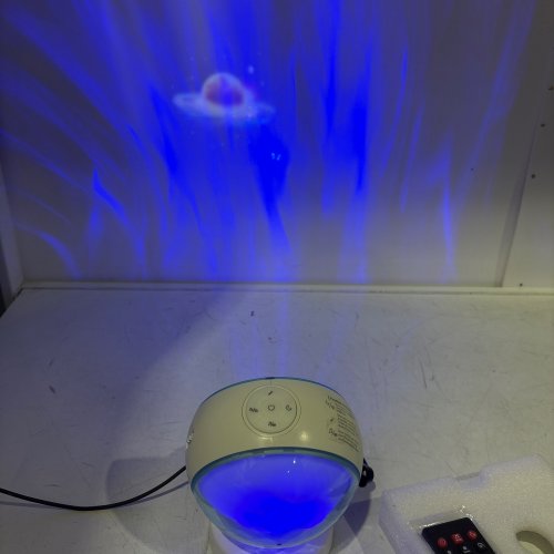 NORTHERN AURORA LIGHTS PROJECTOR WITH 15 SOUNDS AND BLUETOOTH - RGB MULTICOLOR (MODEL: WH-E24) image 2