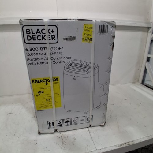 BLACK+DECKER PORTABLE AIR CONDITIONER WITH REMOTE CONTROL - 10000 BTU - WHITE (MODEL: BPACT10WT) image 2