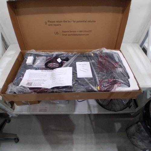 DEERRUN WALKING PAD TREADMILL WITH INCLINE - 3.8MPH, 2.5HP, 300LBS CAP - BLACK (MODEL: BA16-B) image 2