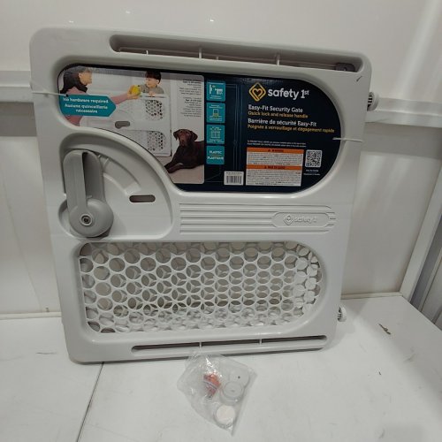 SAFETY 1ST EASY FIT BABY SECURITY GATE - 28" - 40" X 27" - WHITE/GREY - (MODEL: 41817CWHO) image 2