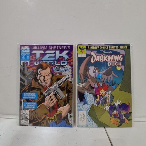 4 ASSTD MARVEL COMIC BOOKS - DARKWING DUCK #4 OF 4, TEK WORLD #1, NAMOR THE SUB-MARINER #38, BARBIE #17 - VARIOUS AUTHORS image 4