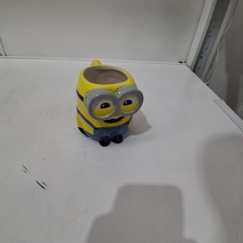 ZAK! DESIGNS 12OZ BOB THE MINION SCULPTED CERAMIC COFFEE MUG image 2