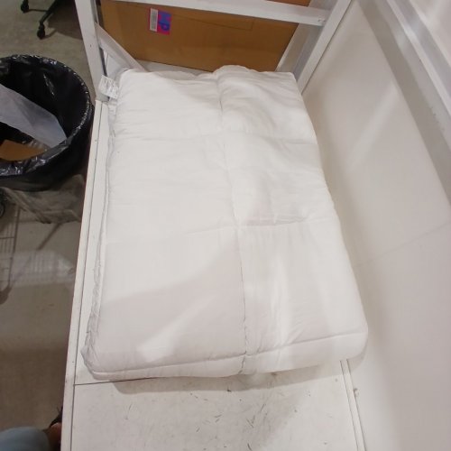 MATTRESS TOPPER - KING - WHITE image 4
