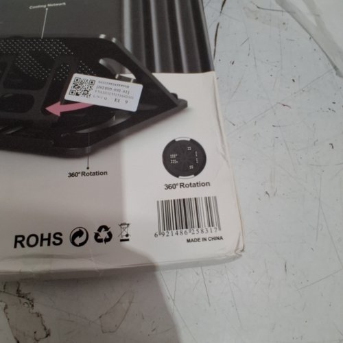ROTATING LAPTOP / TABLET / NOTEBOOK STAND - WHITE (MODEL : 00615825805909) image 4