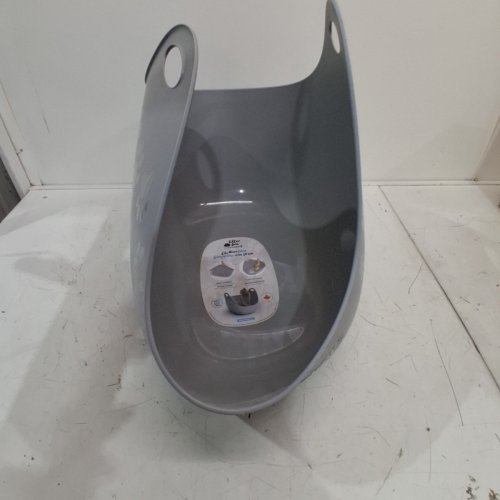 LITTERLOCKER CAT LITTER BOX WITH HANDLES - 22" X 17" X 16" - GREY/PAW PRINT - (MODEL: LLB-CA-NSGR) image 2