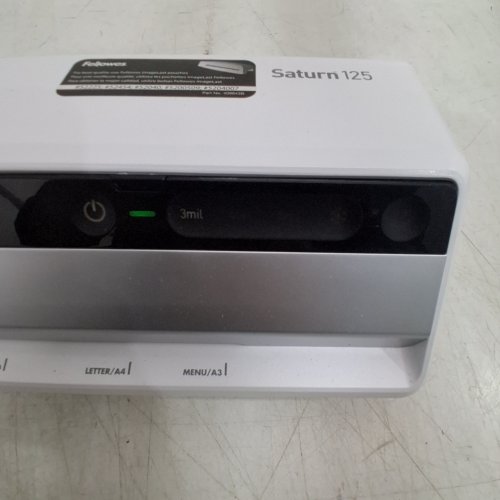 FELLOWES SATURN 125 THERMAL LAMINATOR - WHITE (MODEL: CRC 57366) image 2