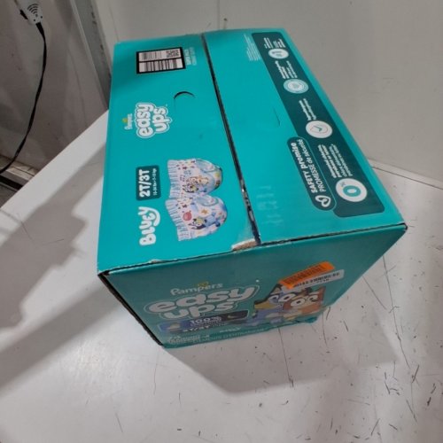 74PK PAMPERS EASY UPS DISPOSABLE TRAINING UNDERWEAR - 2T/3T - BLUEY image 3