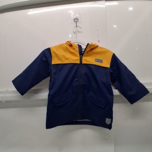KID'S HATLEY RAIN JACKET - SIZE 3 - YELLOW/NAVY (STYLE: S24CCK1814) image 2