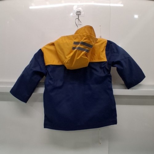KID'S HATLEY RAIN JACKET - SIZE 3 - YELLOW/NAVY (STYLE: S24CCK1814) image 3