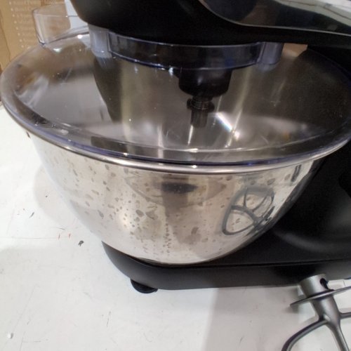 GEFT TILT-HEAD DOUGH MIXER WITH STAINLESS STEEL BOWL - 6QT - BLACK ( MODEL: GE-8615 ) image 4