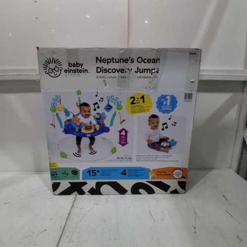 BABY EINSTEIN NEPTUNE'S OCEAN DISCOVERY JUMPER - 6+ MONTHS (MODEL: 10455-ES) image 6