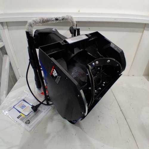 SNOW JOE CORDED ELECTRIC WALK-BEHIND SINGLE-STAGE SNOW BLOWER, WITH HEADLIGHT, 18" - BLUE/BLACK - (MODEL: SJ623E) image 3