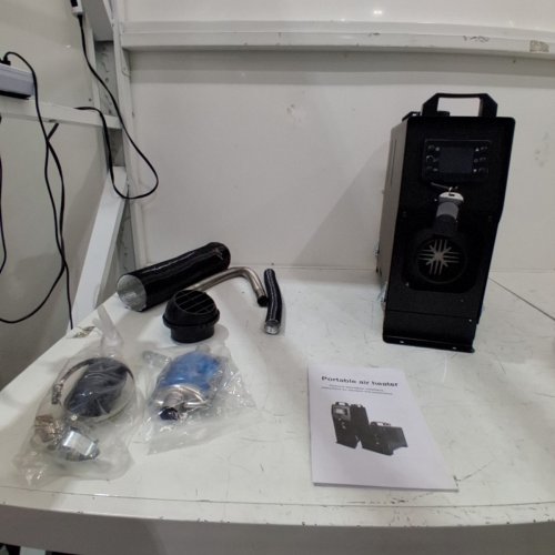 DIESEL PARKING HEATER WITH REMOTE - 12V, 10-50W 0.23-0.51L - BLACK (MODEL: 8KW) image 3