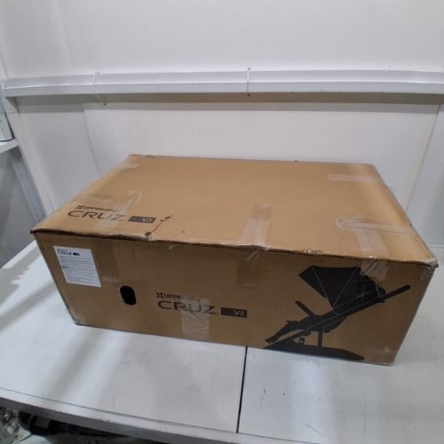 UPPABABY CRUZ V3 2-IN-1 LIGHTWEIGHT LAY-FLAT OR RECLINE BABY STROLLER WITH FLEXRIDE SUSPENSION, SUN/RAIN COVERS AND STORAGE BASKET - MAX 50LBS - GREYSON - (MODEL: 0403-CRZ-NA-GRY) image 5