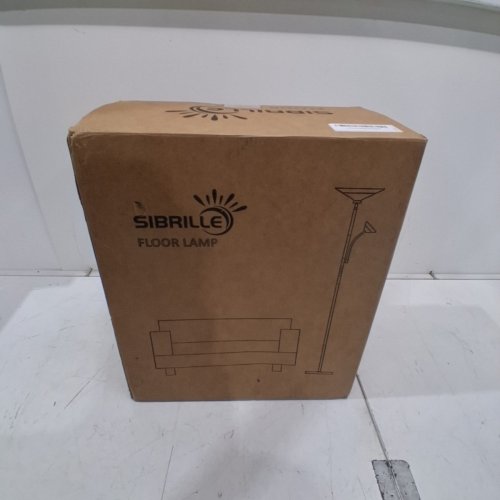 SIBRILLE DIMMABLE LED STANDING TORCHIERE FLOOR LAMP - 72'' - 30W - 3000K-6000K - BLACK (MODEL: ‎MF30021.3) image 4