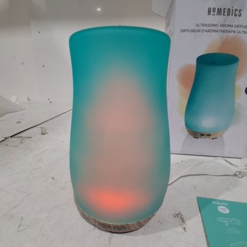 HOMEDICS ULTRASONIC AROMA DIFFUSER ESSENTIAL OIL AROMATHERAPY - 7.5H - WHITE (MODEL: ARMH-595TEB) image 2