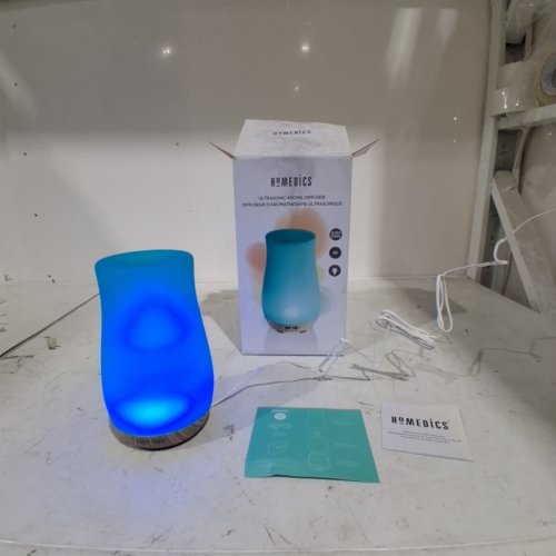 HOMEDICS ULTRASONIC AROMA DIFFUSER ESSENTIAL OIL AROMATHERAPY - 7.5H - WHITE (MODEL: ARMH-595TEB) image 4