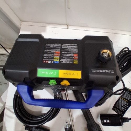 WESTINGHOUSE HANDHELD ELECTRIC PRESSURE WASHER WITH INTERCHANGEABLE NOZZLES - 2100PSI - 1.7GPM - BLACK/BLUE (MODEL: EPX3100V) image 6