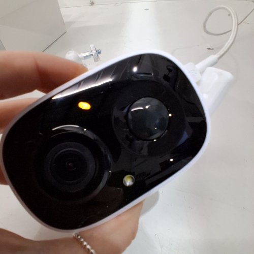 WIRELESS BATTERY CAMERA - 5V 1.5 AMP - WHITE (MODEL: CG6) image 2