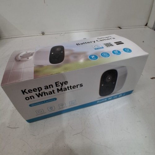 WIRELESS BATTERY CAMERA - 5V 1.5 AMP - WHITE (MODEL: CG6) image 6
