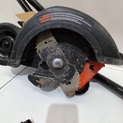 BLACK + DECKER 2-IN-1 CORDED LANDSCAPE EDGER & TRENCHER 12AMP - 1" - 1.5" DEPTH - BLACK/ORANGE (MODEL: LE750) image 4