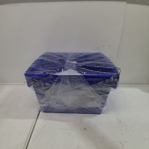 2 STOREX PLASTIC SMALL RECYCLING BIN - 4 GAL EACH - BLUE image 4