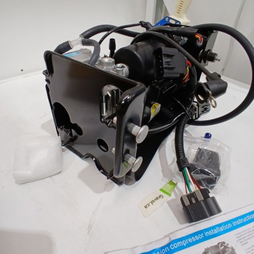 AIR RIDE SUSPENSION COMPRESSOR PUMP FOR CADILLAC ESCALADE 2002-2020 image 6