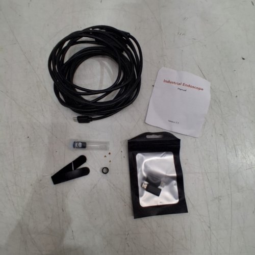COLOFREE LIGHT UP INDUSTRIAL ENDOSCOPE WITH 8 LED LIGHTS - 7.9MM CAMERA, 1920P HD, 16.5FT, WATERPROOF - BLACK (MODEL: W400) image 2